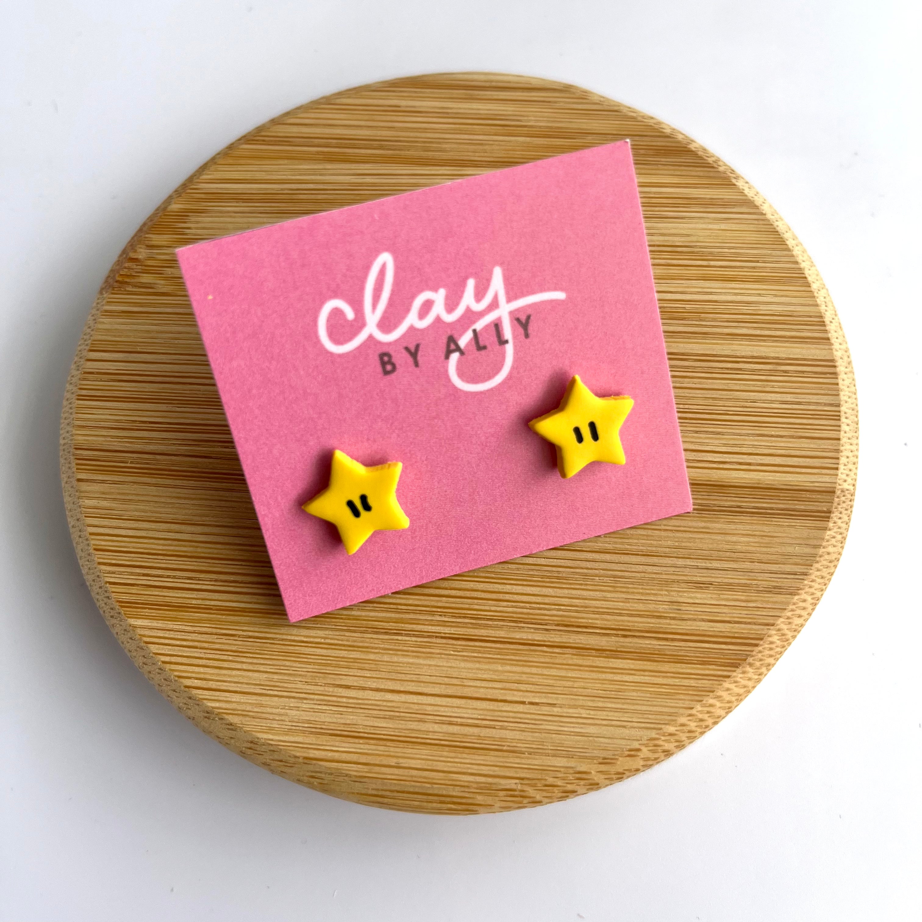 Mario Star Studs